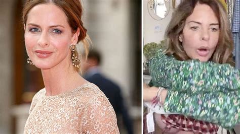 Trinny Woodall left mortified after。